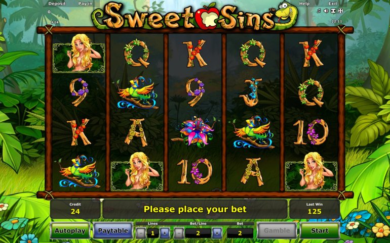 игровой автомат Sweet Sins